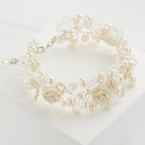 Rose Cuff Bracelet