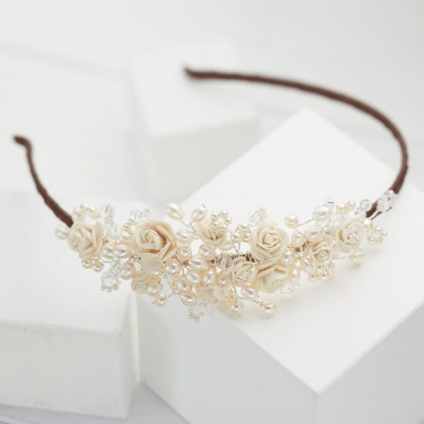 Rose-Wedding-Headpiece