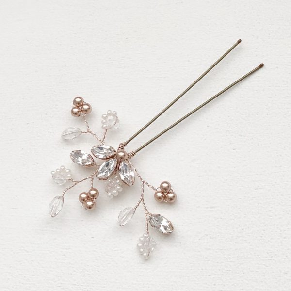 Felicity Rose Gold Hair Pin