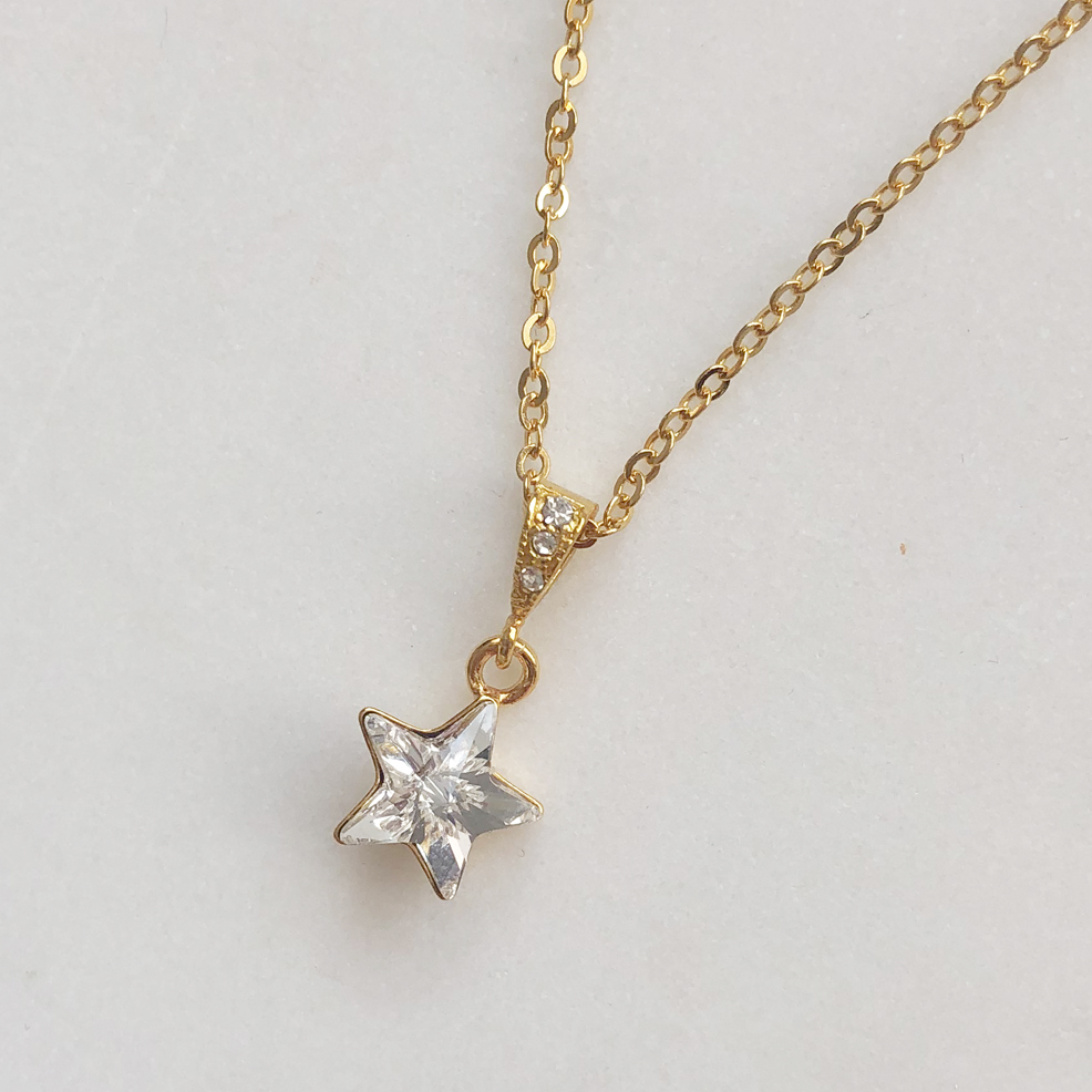 Astra Star Gold Necklace