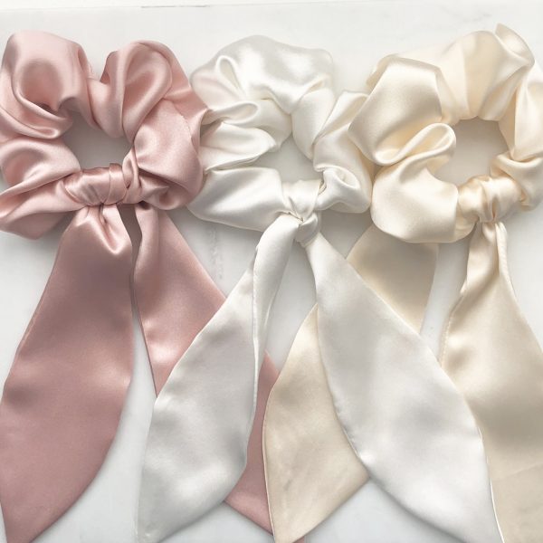 Silk Scrunchie - choice of three colours