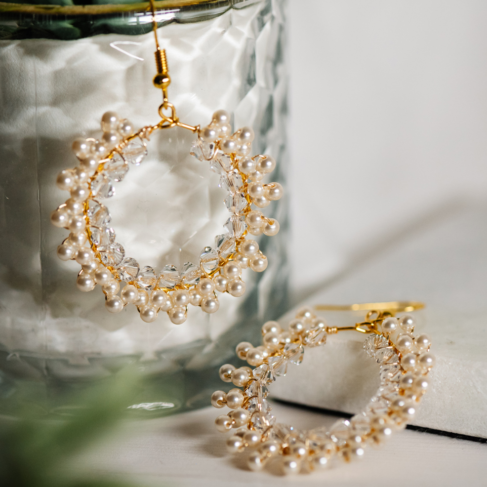 Katie Gold Hoop Earrings