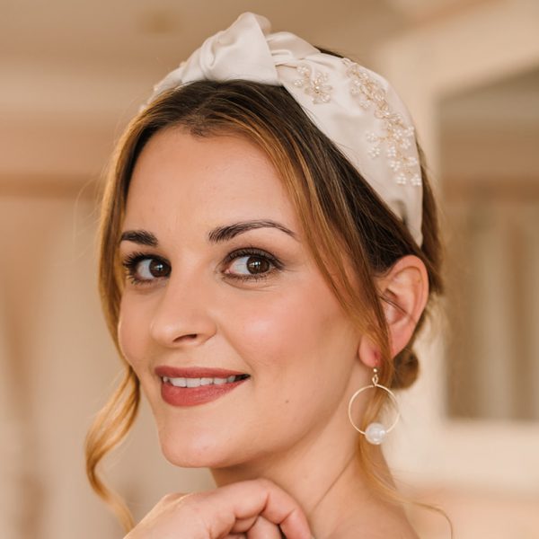 Florence Headband on Model