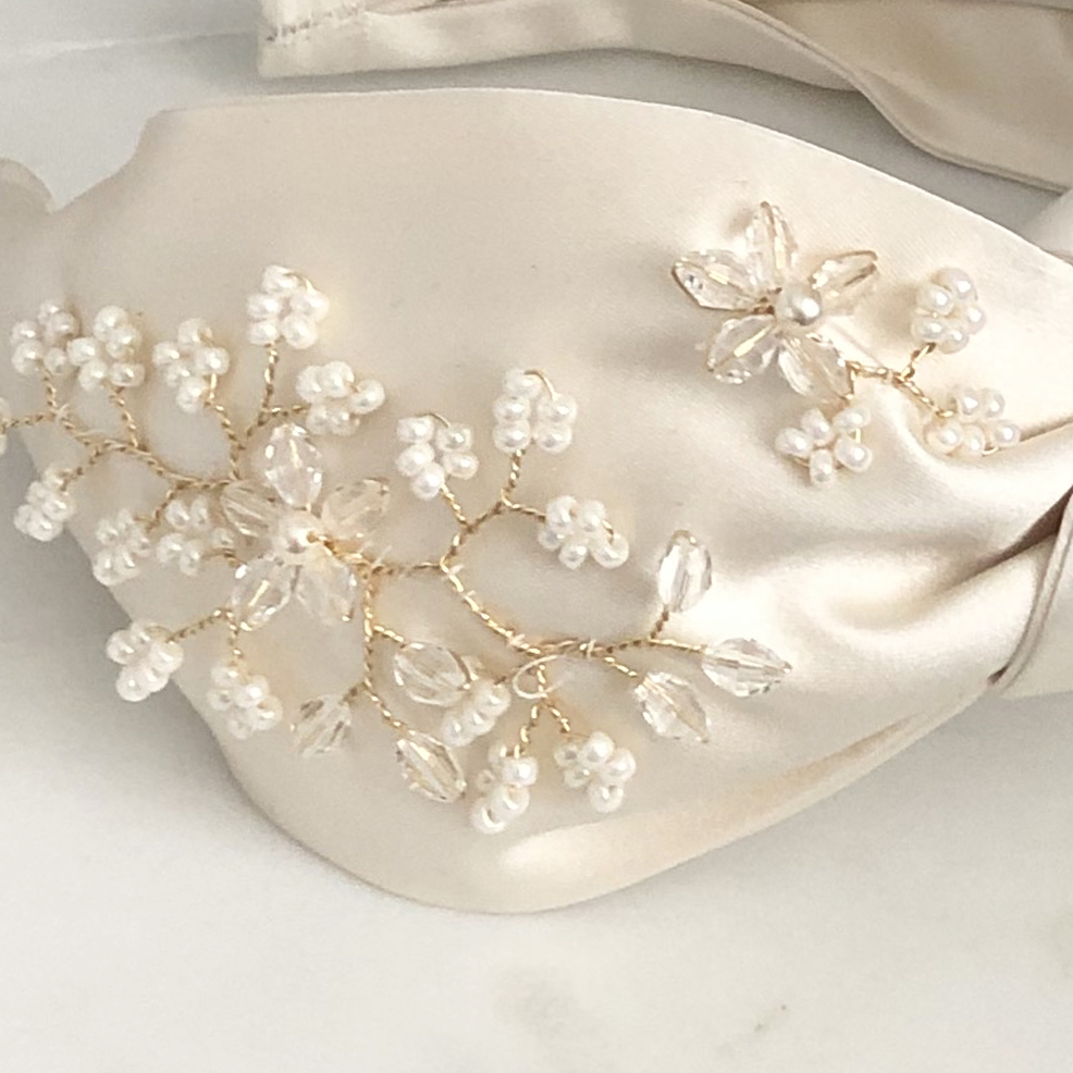 Florence Silk Headband - Image 4