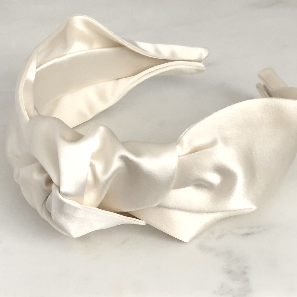 Silk Satin Headband - Image 2