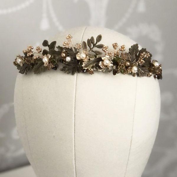 Autumn Leaves Tiara
