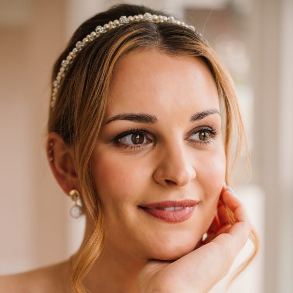 Lillian Headband on Model