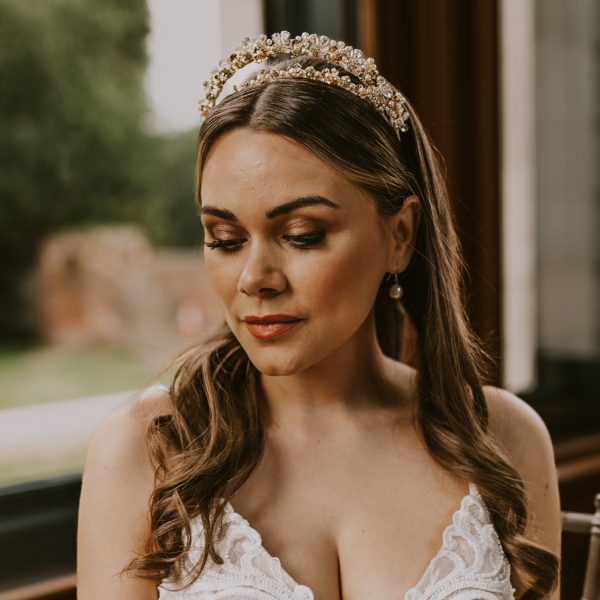 Eldora Halo Crown on model