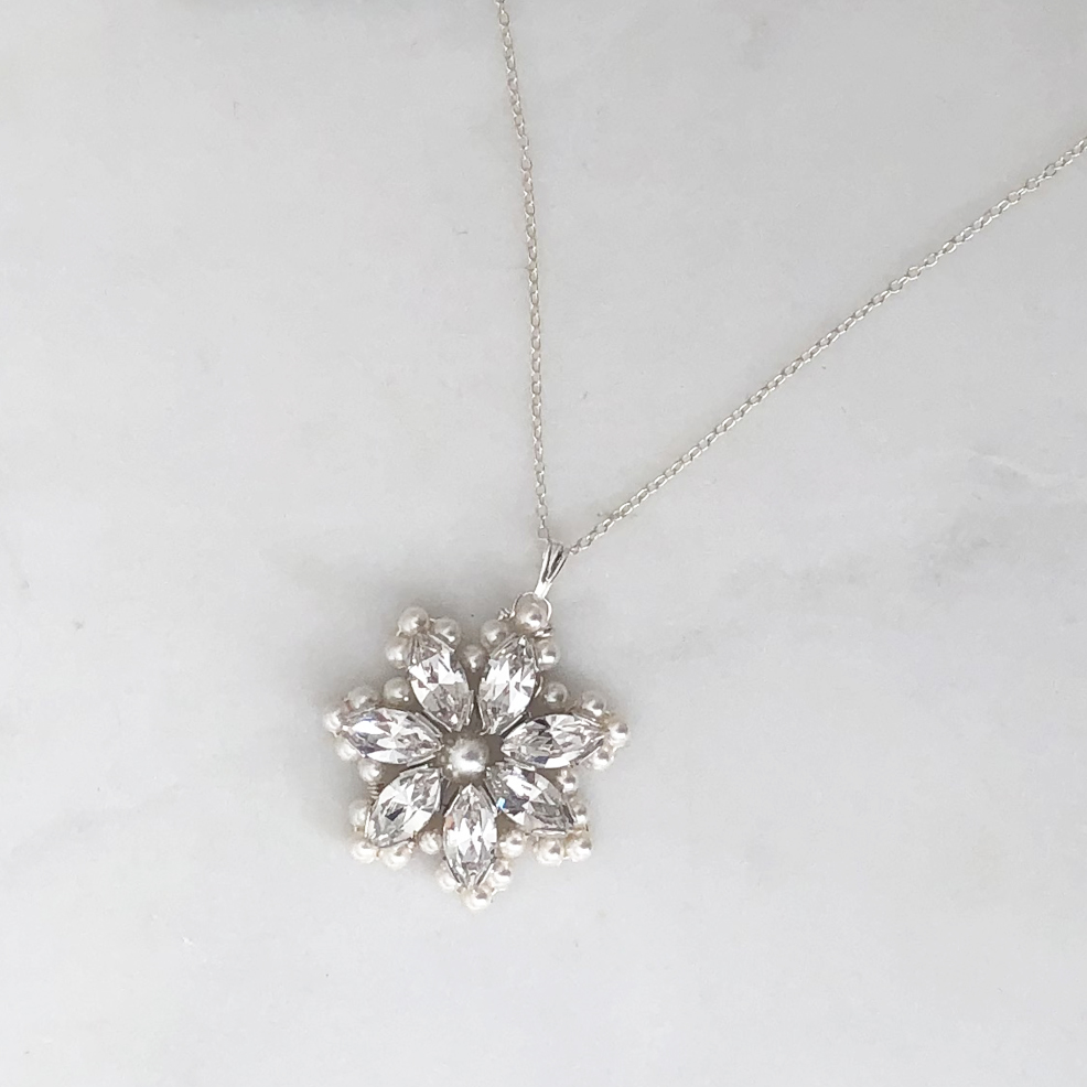 Xanthe Crystal Necklace - Image 2