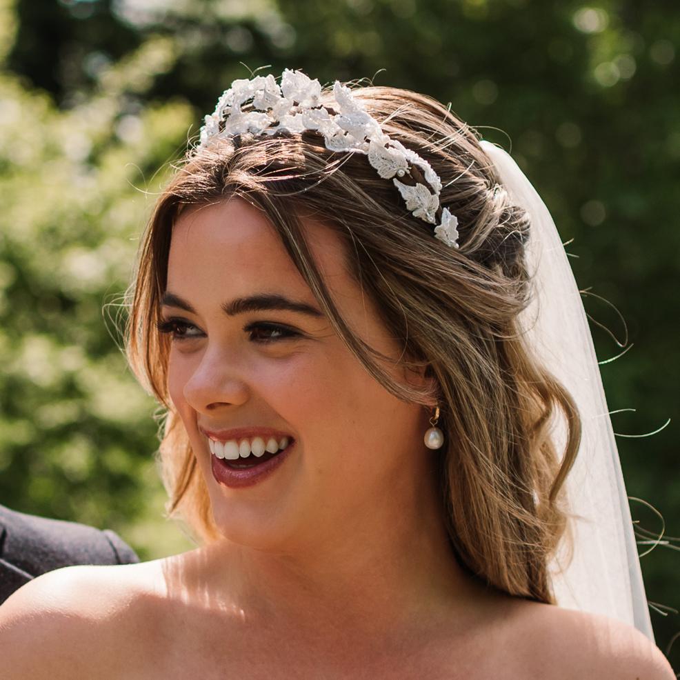 Catherine Lace Tiara - Image 6
