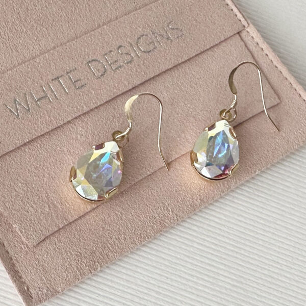 Swarovski Drop Earrings with gift pouch