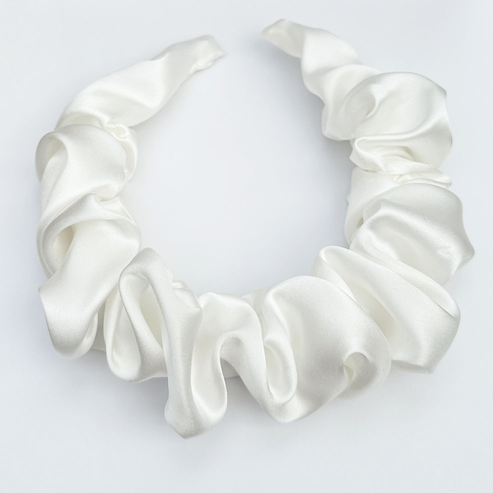 Silk Scrunchie Headband 2