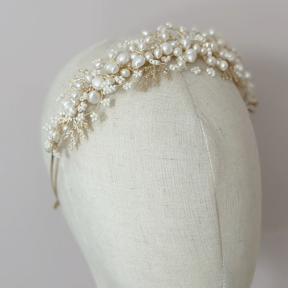 Ottilie Pearl Headpiece